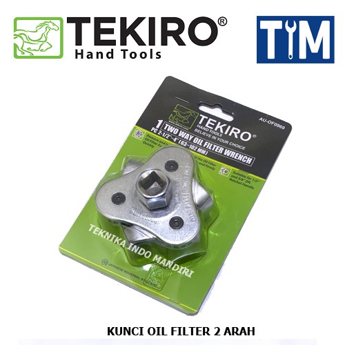 TEKIRO Kunci Oil Filter 2 Arah / 2 Way Oil Filter