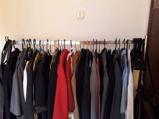 Gantungan Baju Model Gawangan Panjang 120cm  Max Tinggi 150cm