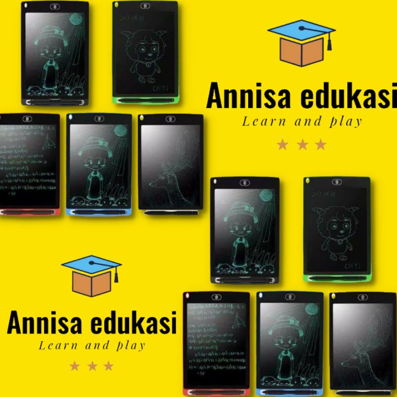 LCD writing tablet Gambar