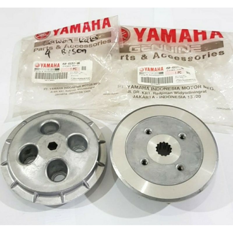 KAKI EMPAT 4 SET LAWAN KAKI EMPAT 4 BYSON MX KING VIXION NVA ASLI ORI YAMAHA 45P E6351 00 &amp; 45P E6371 00