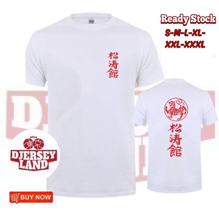 KAOS BELADIRI SHOTOKAN KARATE KAOS MARTIAL ARTS PRIA KEREN RED