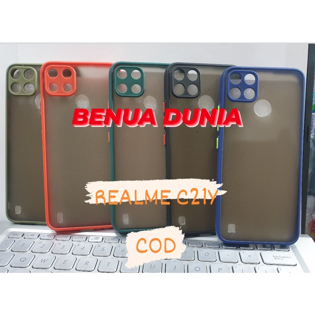 REALME C21Y - CASE DOVE + RING KAMERA REALME C21Y REAL