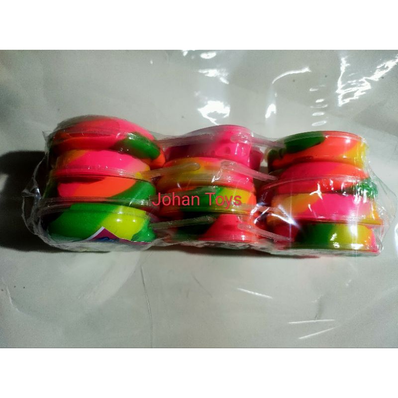 SLIME DONAT Gagang Mix 12 PCS