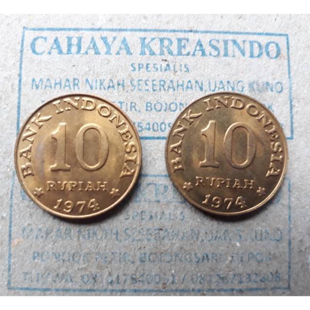 Paket mahar 20 rupiah