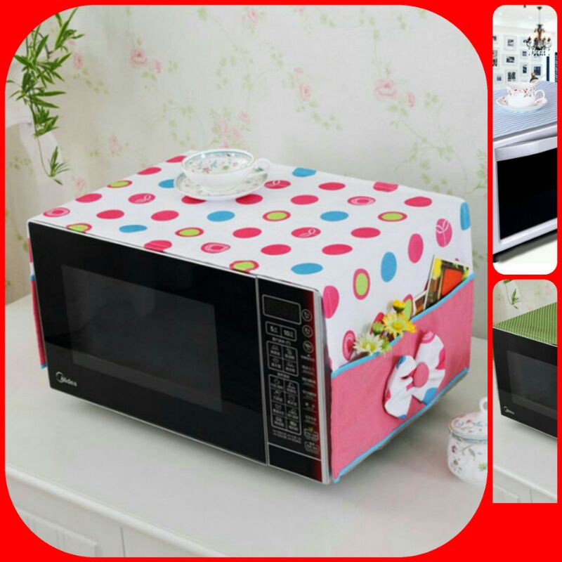 mikrowave cover tutup taplak pemanggang