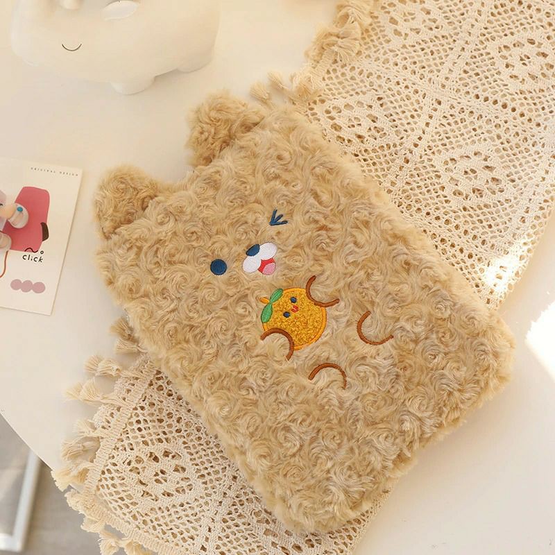 Tas tablet tas penyimpanan ipad pouch cute bear kekinian tablet pouch sleeve sarung ipad