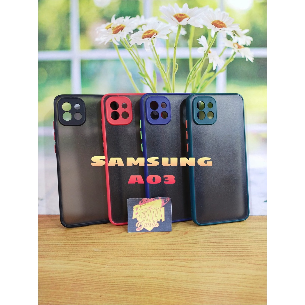 SAMSUNG A03 NEW CASE DOVE MY CHOICE PLUS RING KAMERA SAMSUNG A03 - BENUA DUNIA