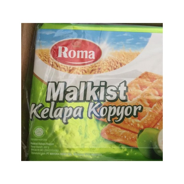 

Malkist Roma Malkist Kelapa Kopyor 200 gr