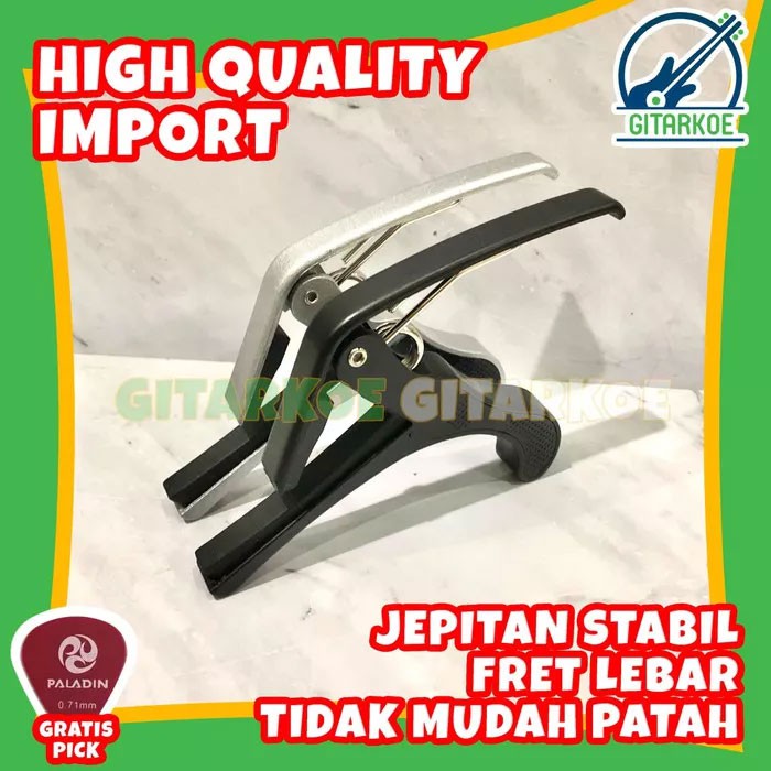 Capo Gitar Besi / Kapo Gitar Bahan Besi Premium Quality - Penjepit Gitar - CP-01