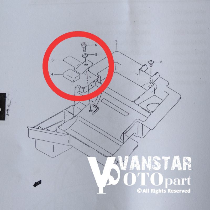 Bracket penahan aki satria 2 tak hiu lumba