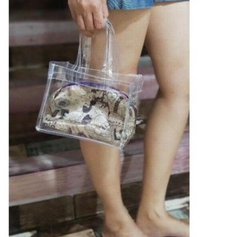 

(PROMO Y0R55) Tas Mika Goodiebag Mini transparan,TAS SOUVERNIR, TAS HADIAH, TAS HAMPERS, TAS BENING MIKA TRANSPARAN, TAS BEKAL , TAS KOTAK BENTO , tas kotak souvernir , tas goodiebag, tas lunchbox , tas souvernir , tas dompet pernikahan, tas box pudding ,