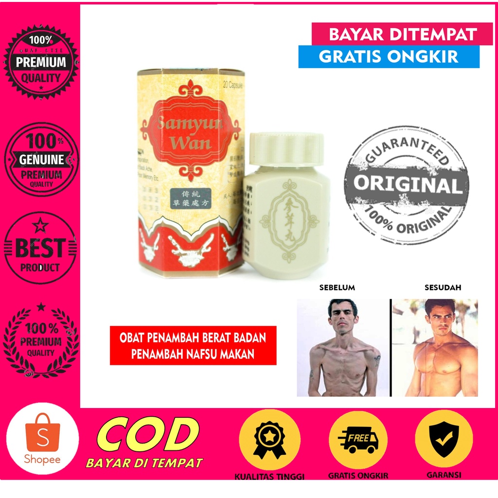 kapsul penambah berat badan Penambah Nafsu Makan / Penggemuk Badan / Gemuk badan PIL Penggemuk Badan