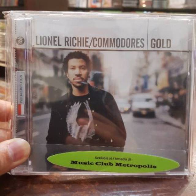 CD LIONEL RICHIE & COMMODORES - GOLD (BEST) 2CD