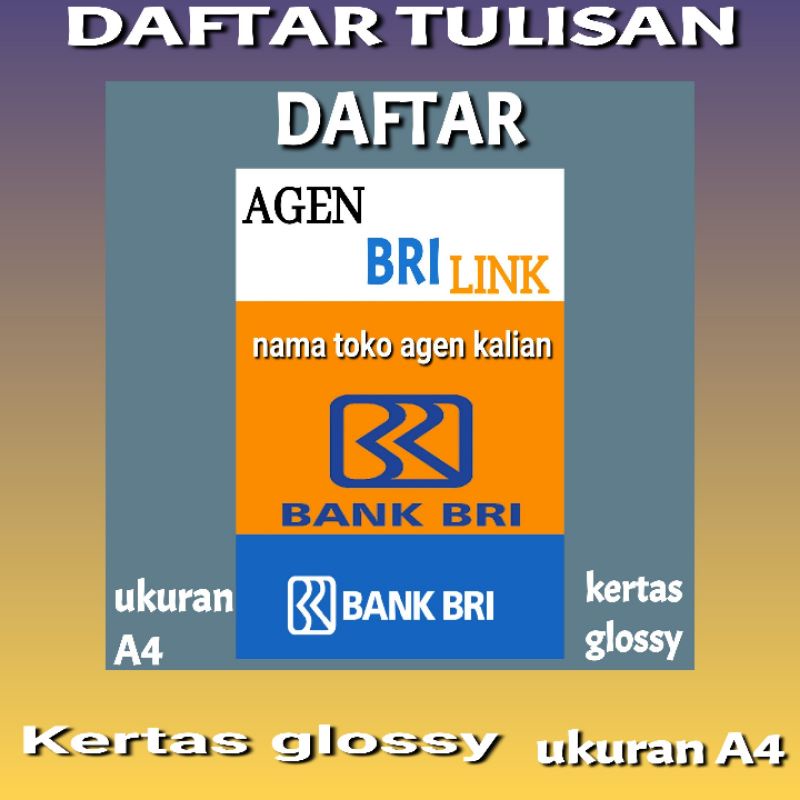 

STICKER DAFTA PRODUK MELAYANI A2