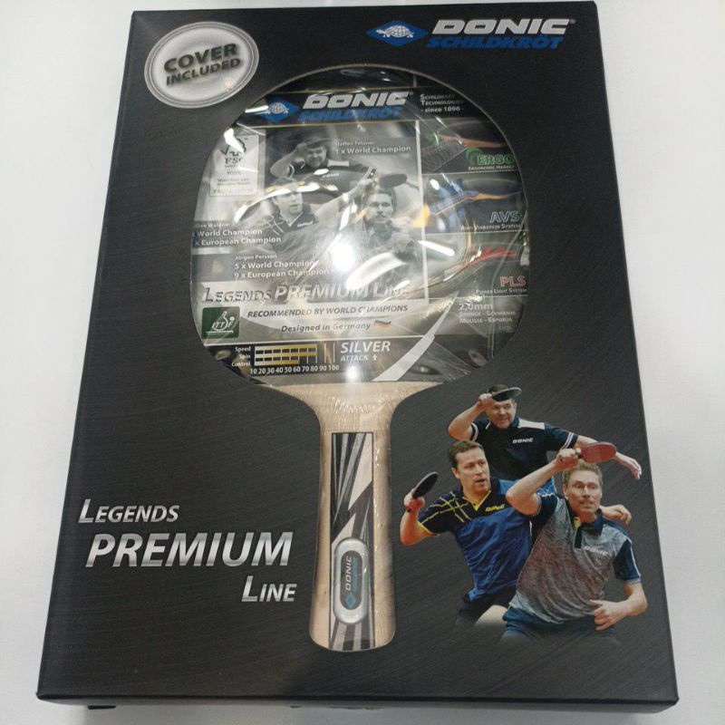 BET PIMPONG/TENIS MEJA DONIC SILVER ATTACK ORIGINAL 100%