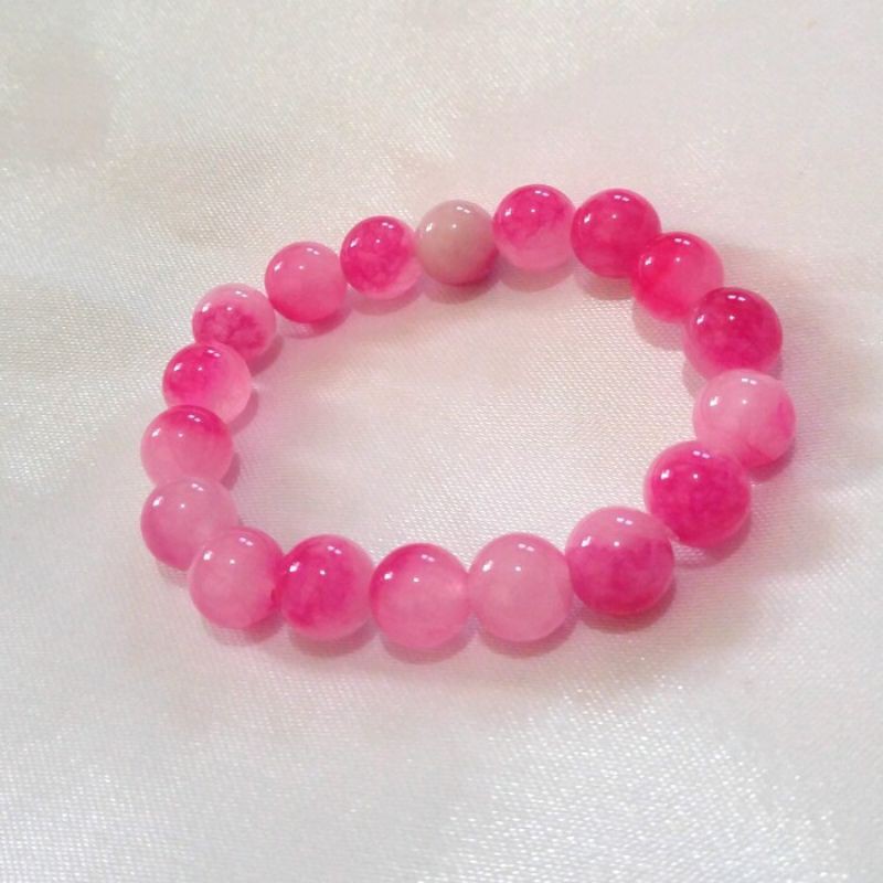 GELANG GIOK IMPOR PINK ORI