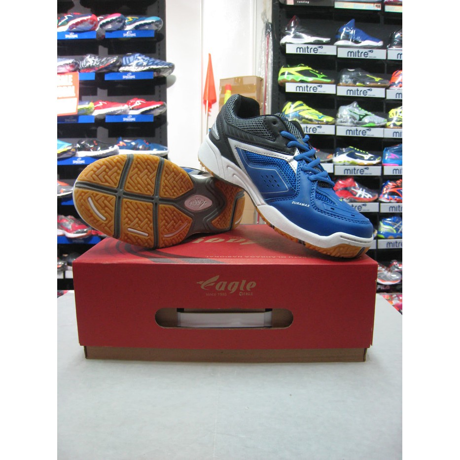 SEPATU BADMINTON EAGLE RANGER - BLUE BLACK