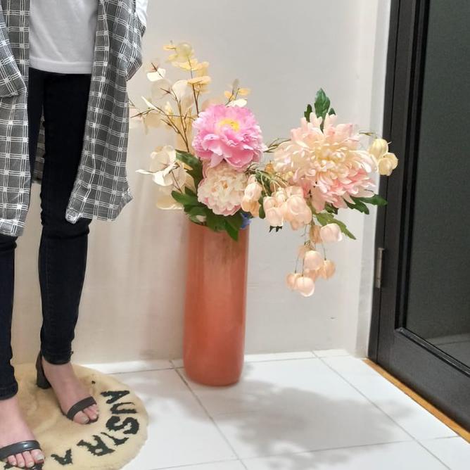 ❆ Cardigan Tanpa Lengan Wanita Motif Kotak Outer Kardigan Tangan Buntung ➥