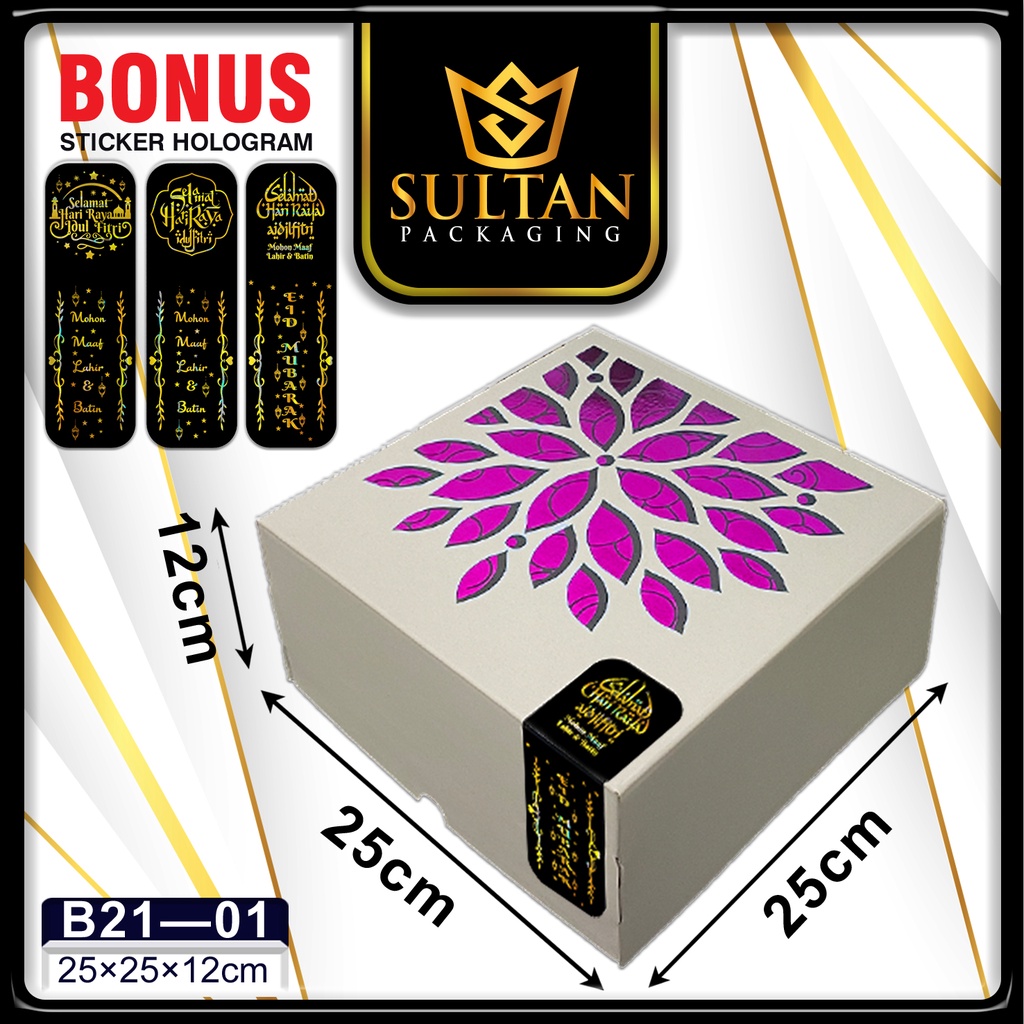

Cake Box - Kotak Makanan - Box Makanan Foodgrade - B21