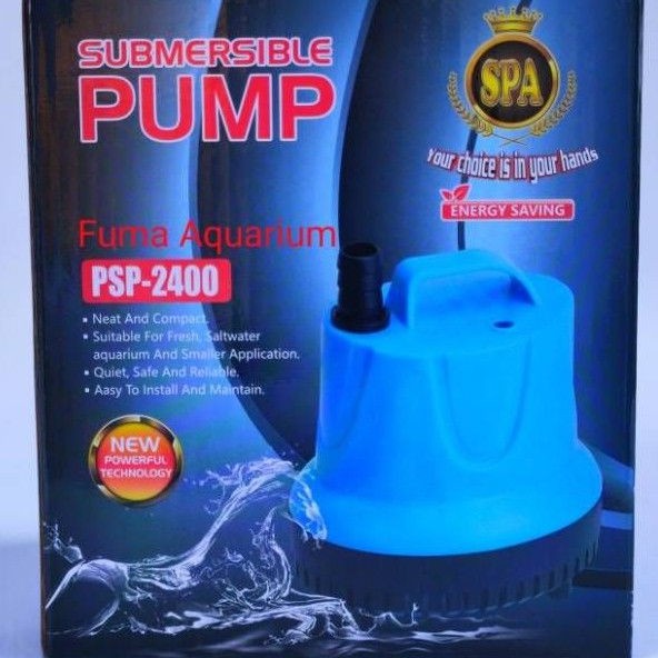 Pompa Celup Filter Aquarium/Kolam/Hidroponik SPA PSP 2400 Power Head Submersible Pump Water Pump ph