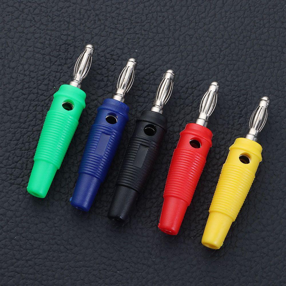 POPULAR Populer 5Pcs Colokan Pisang Terminal Kabel Speaker Aksesoris Adaptor Jack Audio