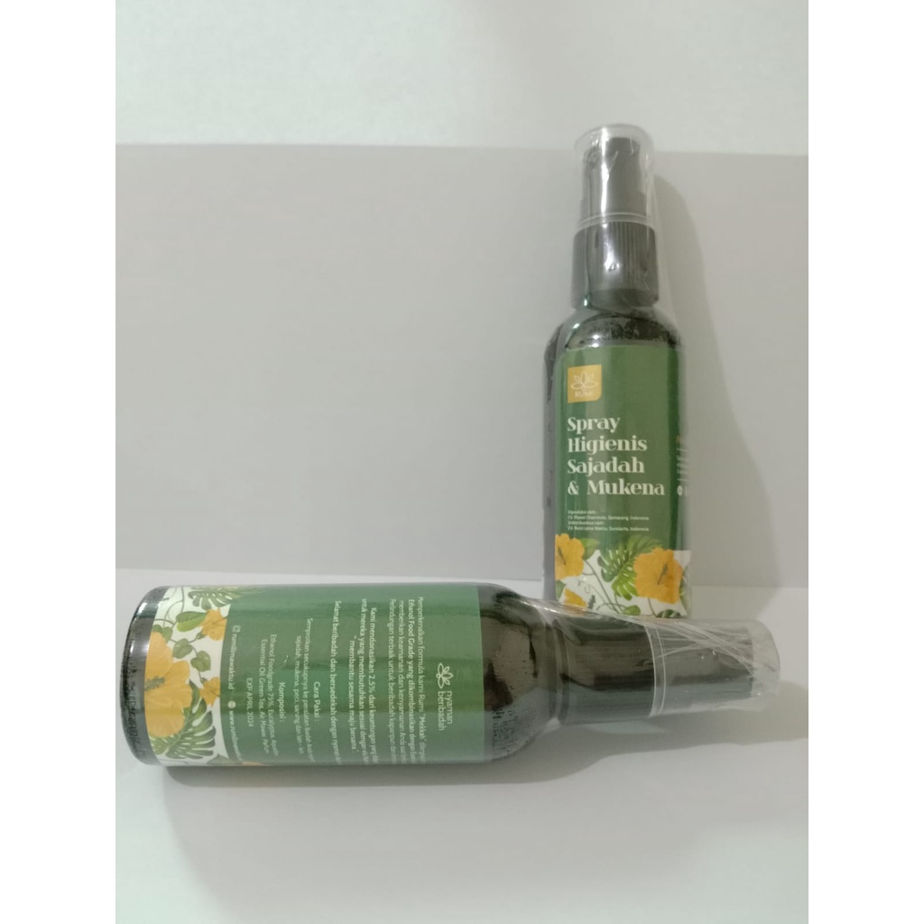 RUMI SPRAY HIGIENIS SAJADAH DAN MUKENA AROMA MEKKAH 50 ML