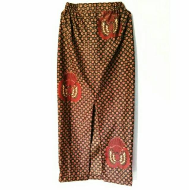 Rok Batik Span Belah (Ready stock)