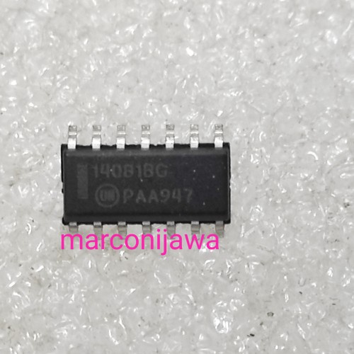 mj2012 14081BG MC14081BG ic smd tempel