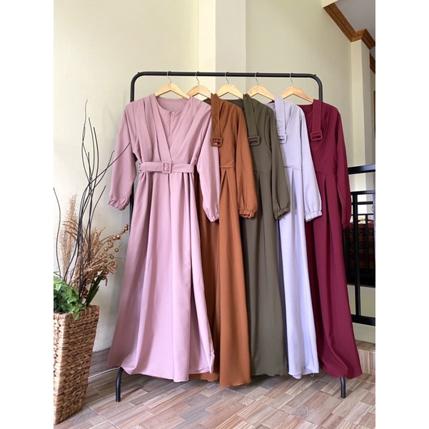 Alya Gamis Shakila / Gamis Shakila Premium / Dress Murah / Gamis  Busui