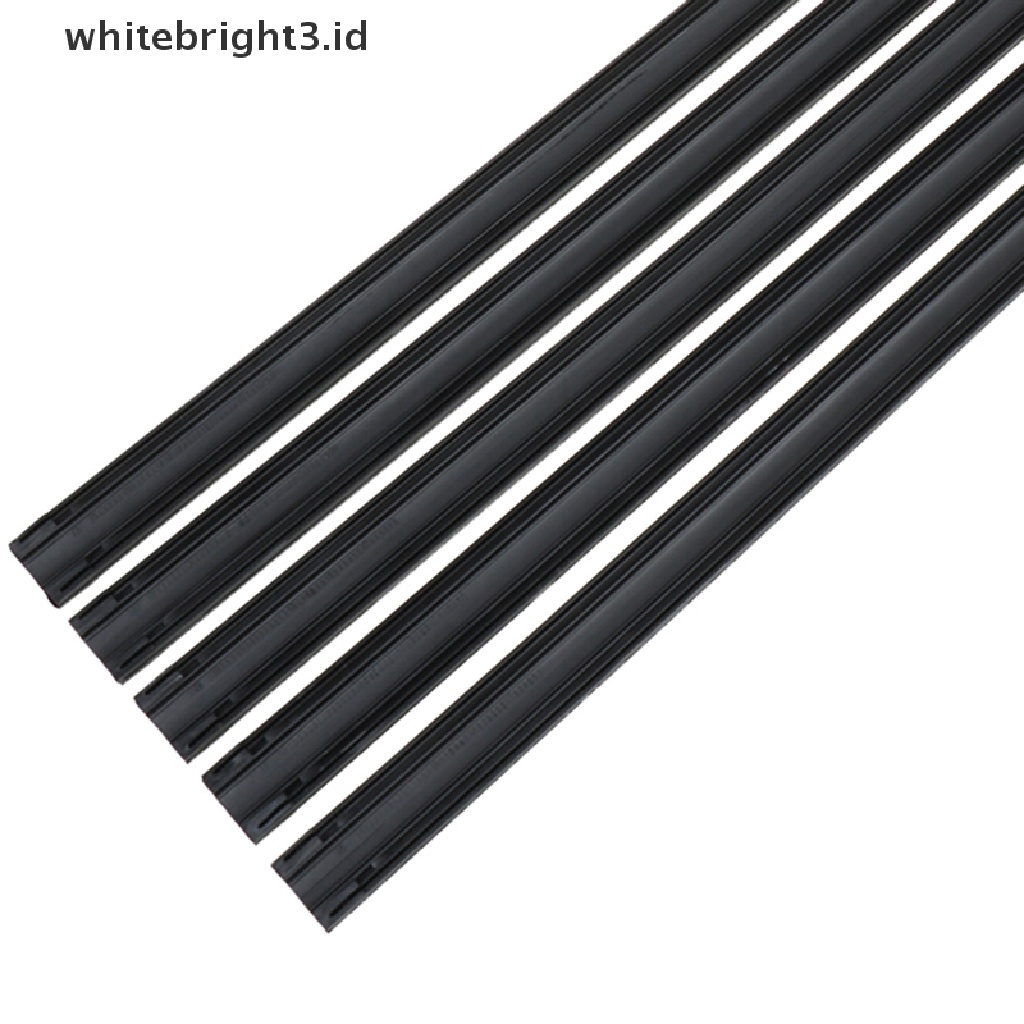 (whitebright3.id) 2pcs Strip Karet wiper Kaca Depan Mobil 6mm 14-22 &quot;