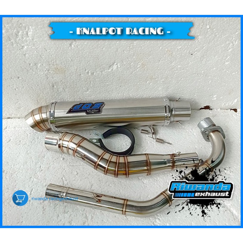 Knalpot Dos Vixion / Knalpot Racing Vixion / Knalpot Vixion Old / Knalpot Vixion New