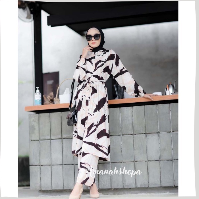 PROMO JUMBO ONE SET - STANDART / Malika One Set / LD 100-110 MANDA ONE SET / SETELAN RAYON DAILY ONE