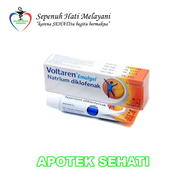 VOLTAREN EMULGEL 5GR PEREDA NYERI OTOT KESELEO