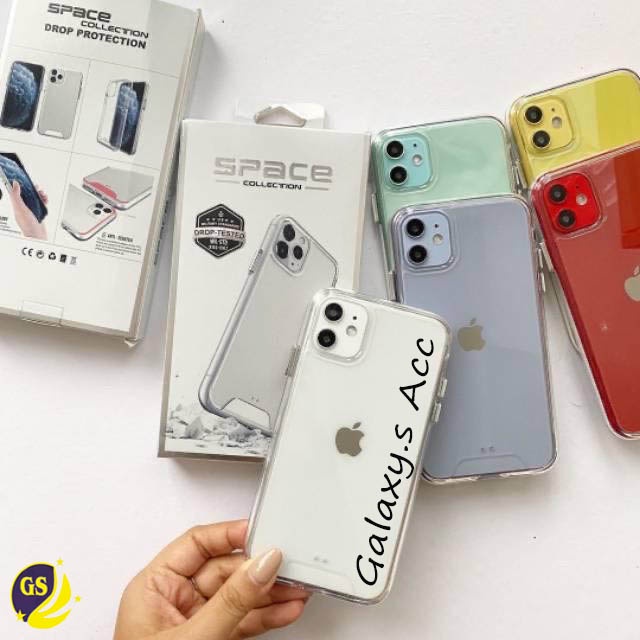 iPhone 13 12 Pro Max Mini 11 Pro Max X XS XR XS MAX 5 6 6s 7 8 Plus 6+ 6s+ 7+ 8+ Hard Case Armor Space Military Ultra Clear Case Anti Yellow Casing