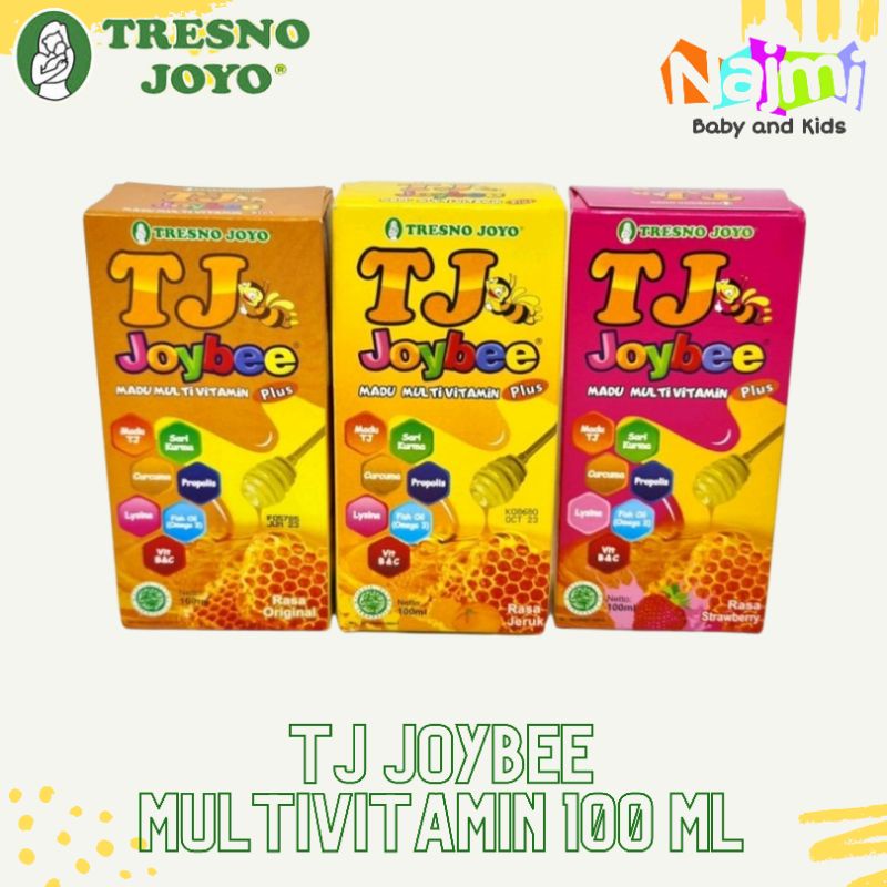 [FREE PACKING] Madu Multivitamin TJ Joybee 100 ml