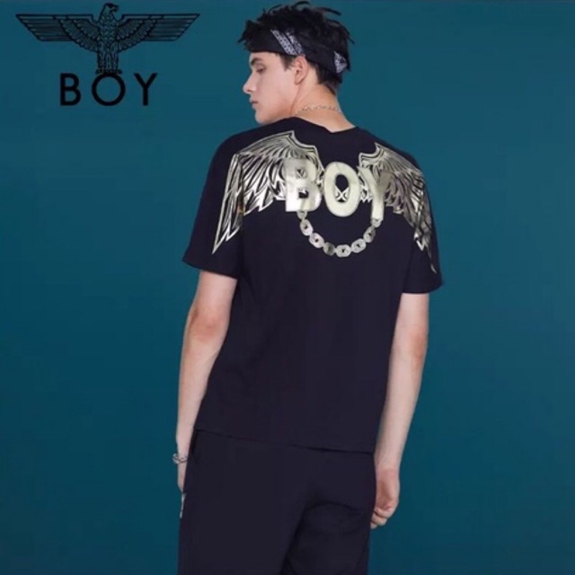 BOY43 KAOS BOY LONDON WINGS PRIA WANITA ASIA EROPA KOREA