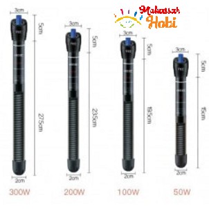 Heater ATMAN 50 Watt Penghangat Pemanas Air Aquarium W 50W 50watt
