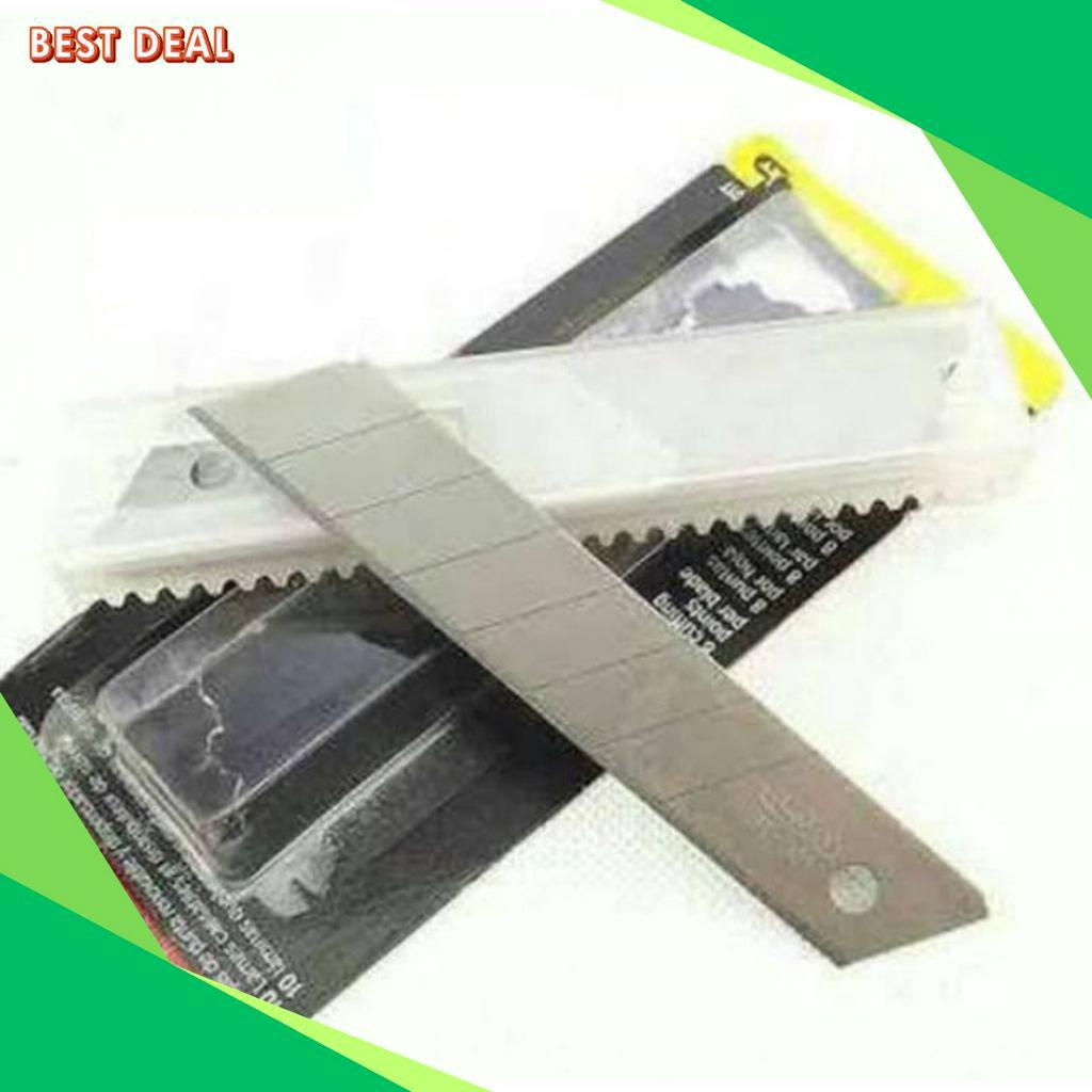 

PESTA DISKON refill Mata Cutter 9mm Stanley 113H 9mm SO Knife Blades 1pak isi 1pcs