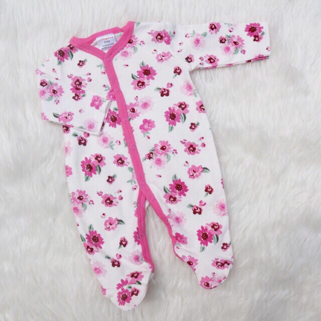 Sleepsuit flower little duck (preloved)