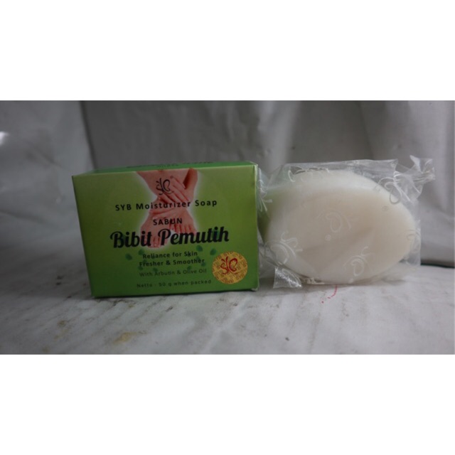 Sabun syb bibit pemutih batang - sabun batang syb - syb soap arbutin &amp; olive oil soap