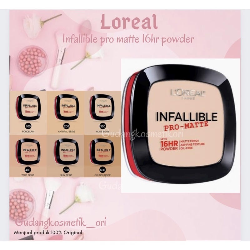 Jual Loreal Paris Infallible Pro Matte Powder Shopee Indonesia 5665