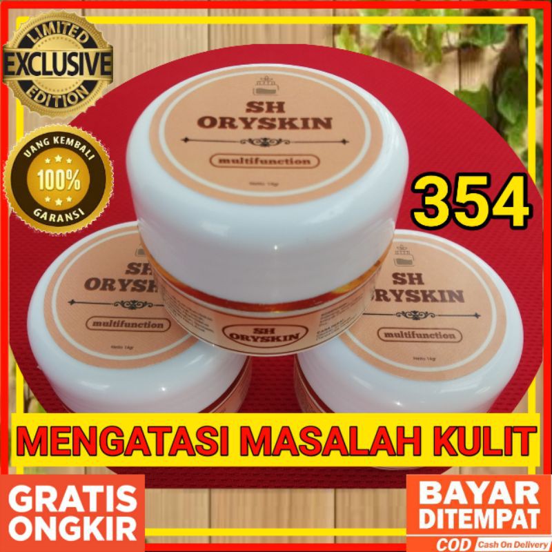 SH ORYSKIN obat Jerawat, Gatal gatal, Wajah Flek Hitam, Komedo, Iritasi Wajah, Bekas Luka, Kurap