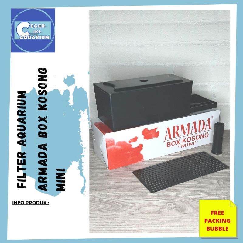 Box Filter Aquarium Kosong Kecil