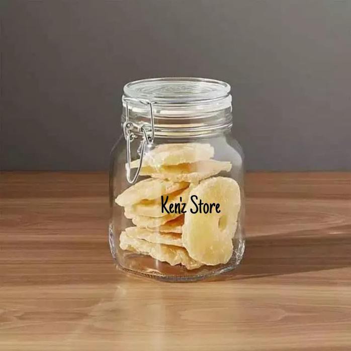 HERMETICO JAR 1LITER / TOPLES MAKANAN/ TOPLES KUE