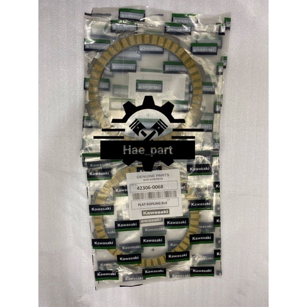 PLAT KOPLING KLX 150 ISI 5 PCS KAMPAS KOPLING KLX 150 ISI 5 PCS