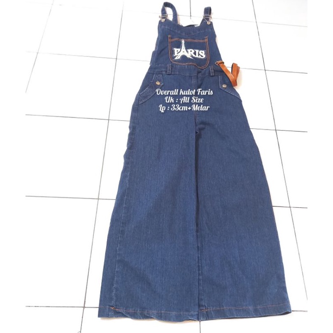 Overall Jeans Denim Fashion Dress Remaja/Overall Celana