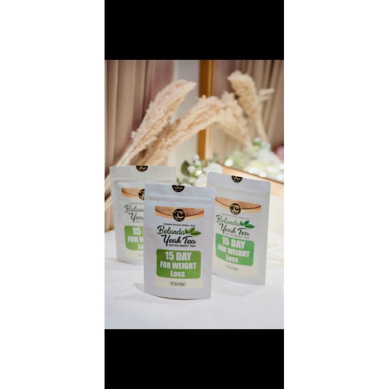pelangsing herbal Teh detox ny cacik Tanpa efek samping