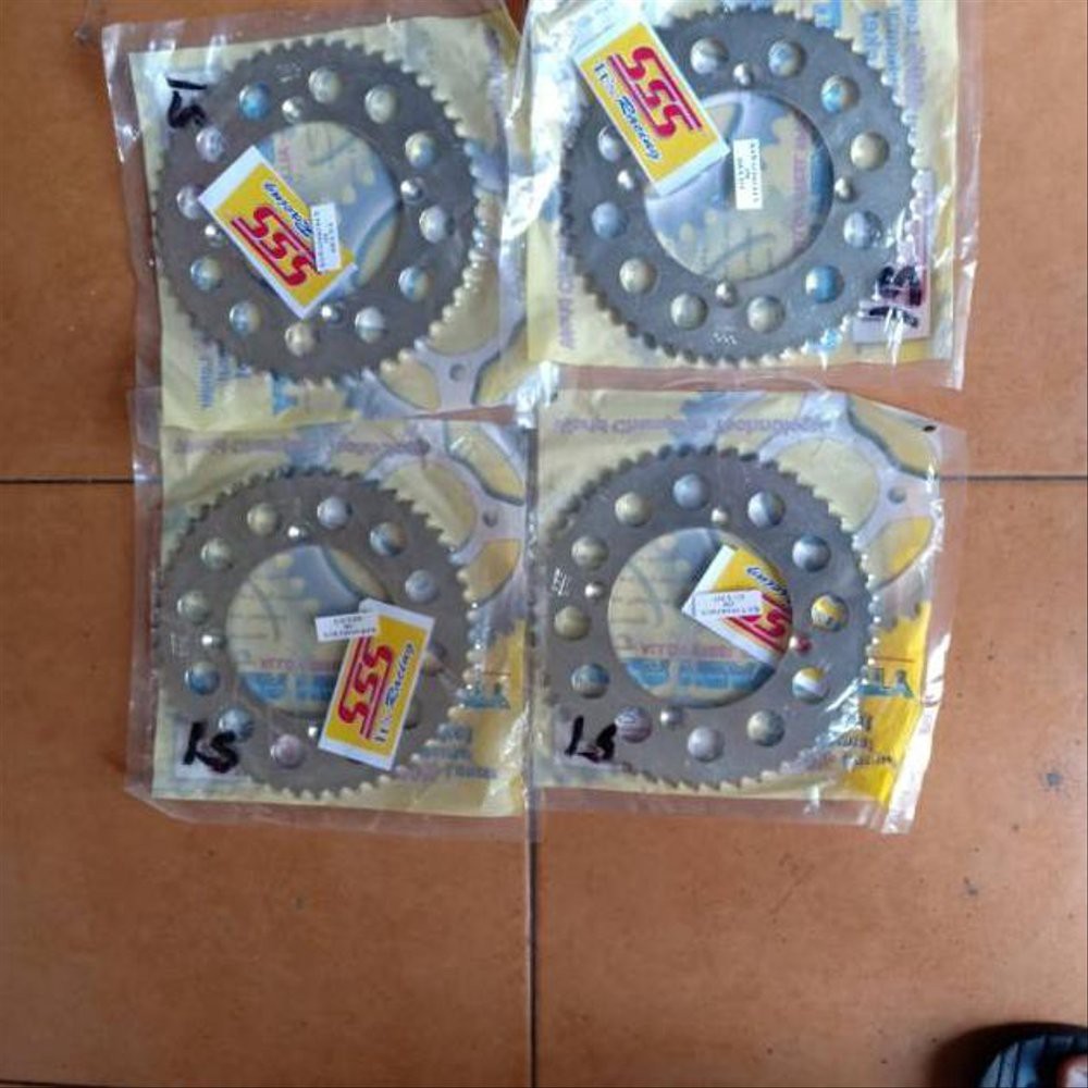 BARU Gear Belakang Sss Klx 150 Ukuran 52.53.55