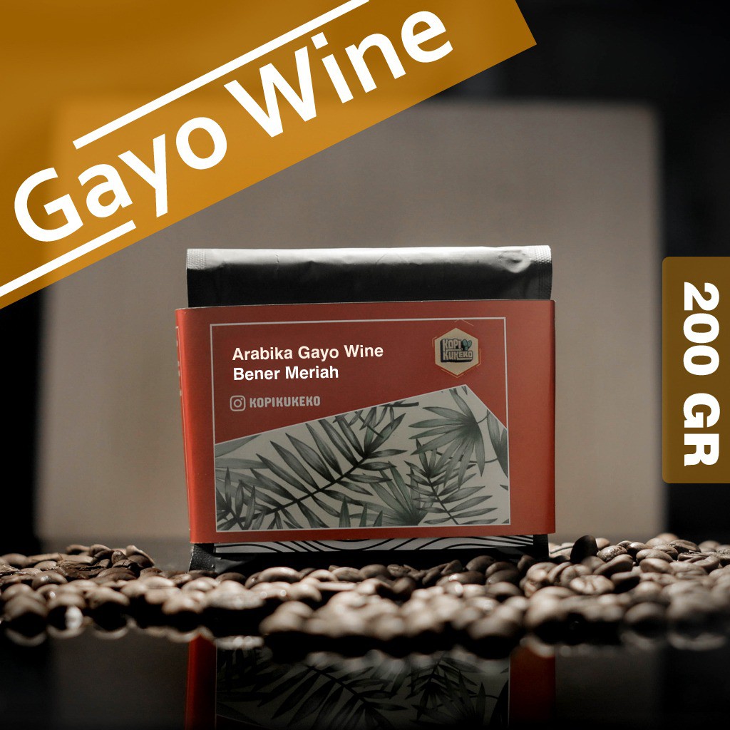 

KOPI GAYO BENER MERIAH | WINE PROCESS | KOPI BUBUK/BIJI 200GR