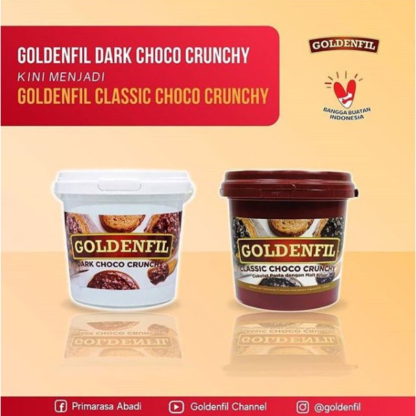 

PENGUAT RASA, , JennToys - (PROMO) GOLDENFIL Selai CRUNCHY | CHOCO | HAZELNUT | DARK CHOCO | TIRAMISU | GREEN TEA